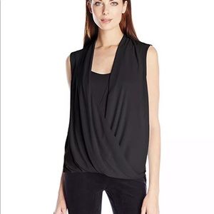 BCBG MaxAzria Raychel drapped blouse